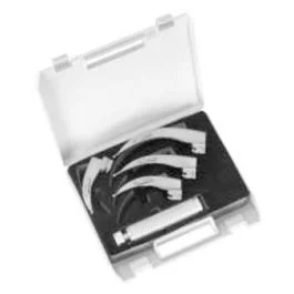 Laringoscopio convenzionale DELTA LITE.Manico medio.3 lame MAC 1, 2(90mm ) e 3 - Cm Instrumente