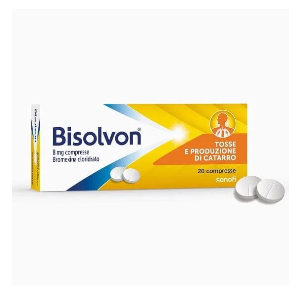 BISOLVON 8 mg 20 Compresse
