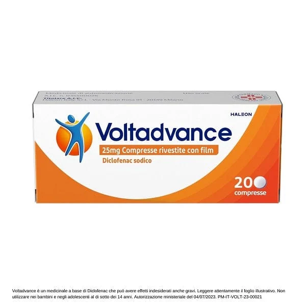 VOLTADVANCE 20 Compresse 25 mg