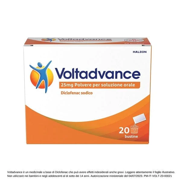 VOLTADVANCE 20 Bustine 25 mg