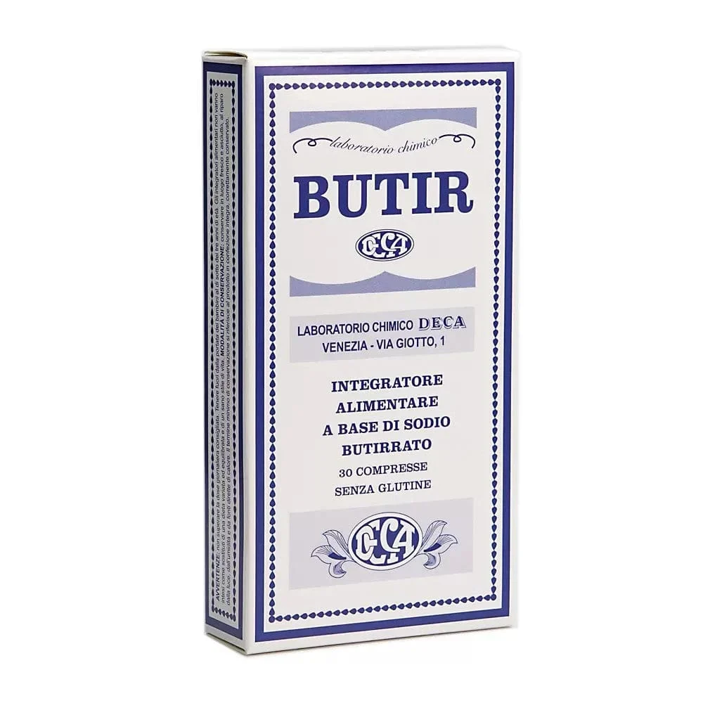 DECA Butir 30 Compresse Integratore Alimentare a Base di Sodio Butirrato