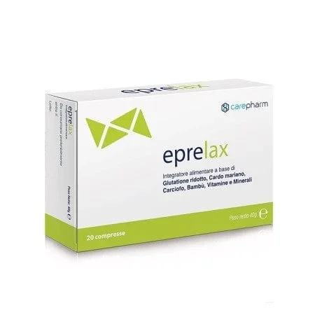 CAREPHARM Eprelax 20 Compresse Integratore per Funzione Epatica