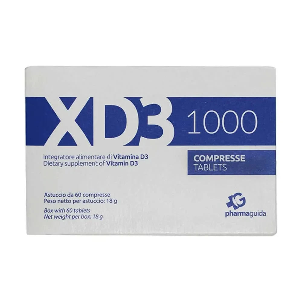PHARMAGUIDA Xd3 1000 60 Compresse Integratore di Vitamina D3