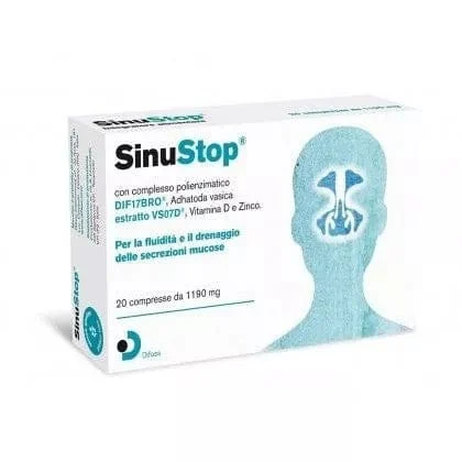 DIFASS Sinustop 20 Compresse Integratore per Sinusite