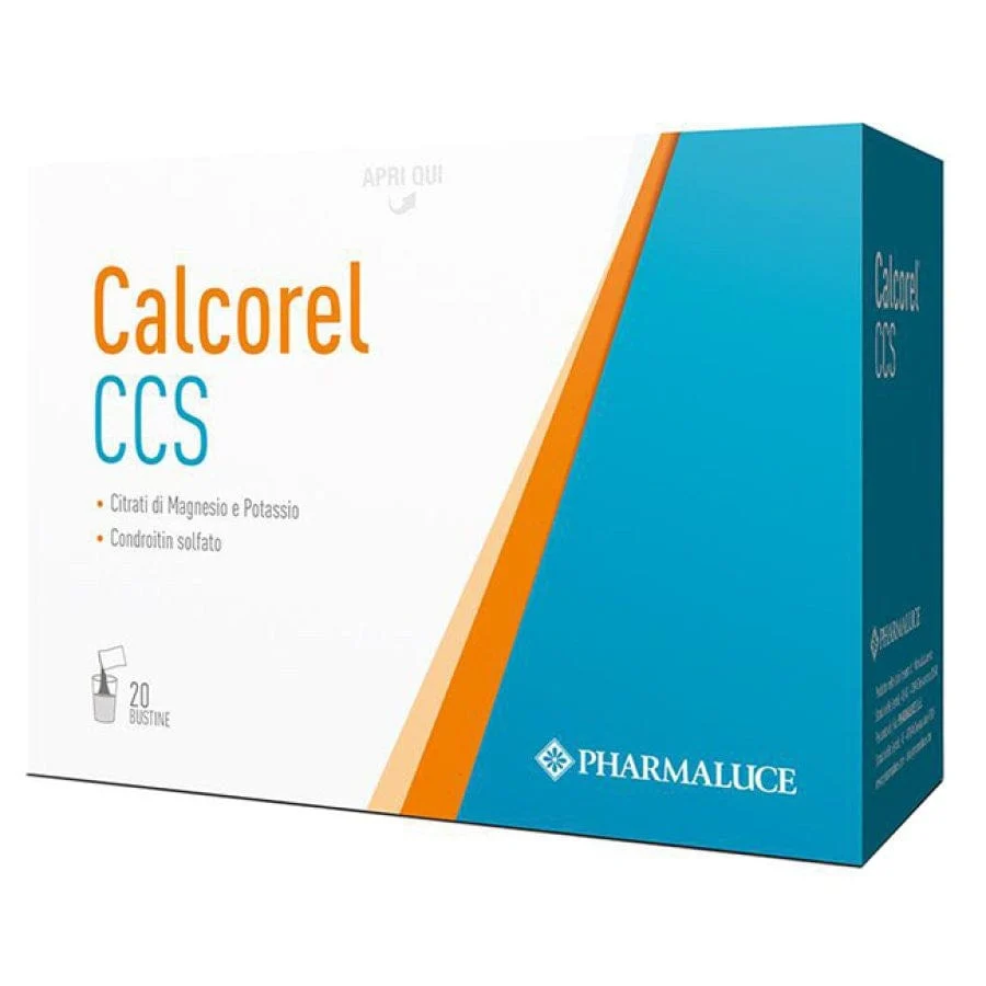 PHARMALUCE Calcorel Ccs 20 Bustine Integratore Alimentare