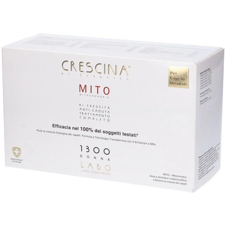 CRESCINA Ri-Crescita Mito 1300 Donna 20+20 Fiale da 3,5 ml