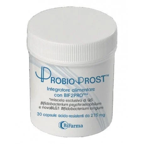 DIFASS Probioprost 30 Capsule Integratore Probiotico Senza Glutine e Lattosio