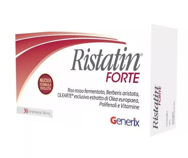 DIFASS Ristatin Forte 30 Compresse Integratore per il Colesterolo