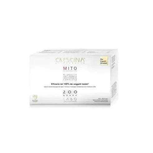 CRESCINA Ri-Crescita Mito 200 Donna Trattamento Completo 20 Fiale