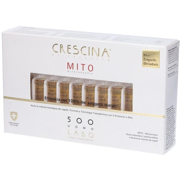 CRESCINA Ri-Crescita Mito 500 Uomo 20 Fiale