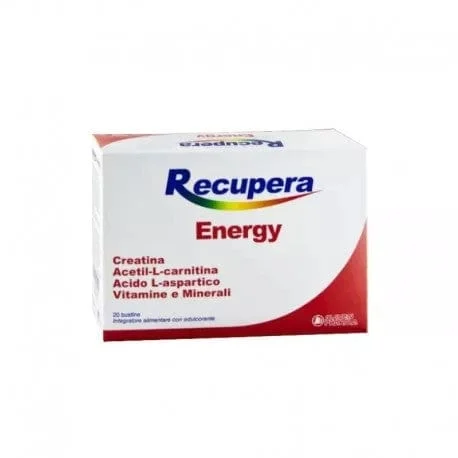MAVEN PHARMA Recupera Energy 20 Bustine Integratore Tonico Energizzante
