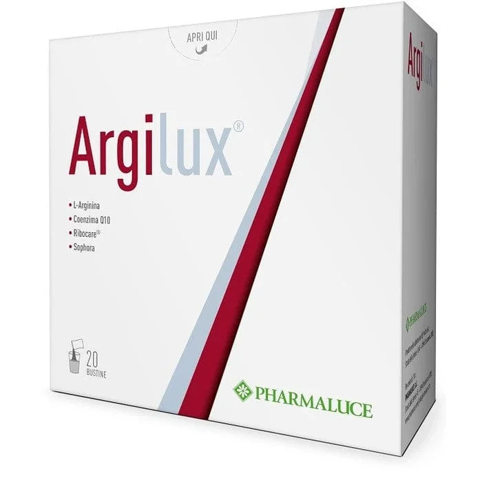 PHARMALUCE Argilux 20 Bustine Integratore Alimentare con Arginina