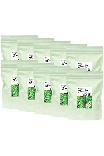 Bitter Melon Tea Powder 100g × 10 Bags Aluminum Bag - WAFUU JAPAN