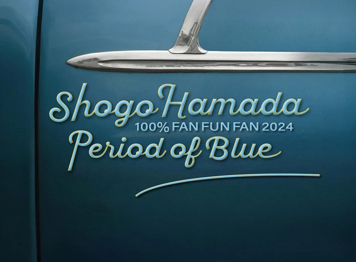 Shogo Hamada 100% FAN FUN FAN 2024 Blue Hour Limited Edition DVD 2DVD - SME RECORDS