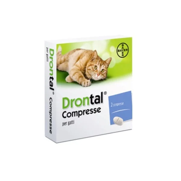DRONTAL Compresse Per Gatti 2 Compresse