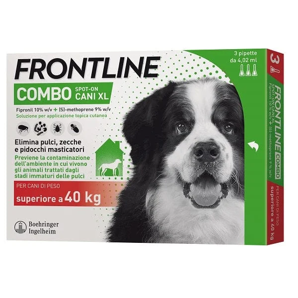 FRONTLINE Combo Spot On Cani Oltre i 40 kg 4,02 ml 3 Pipette