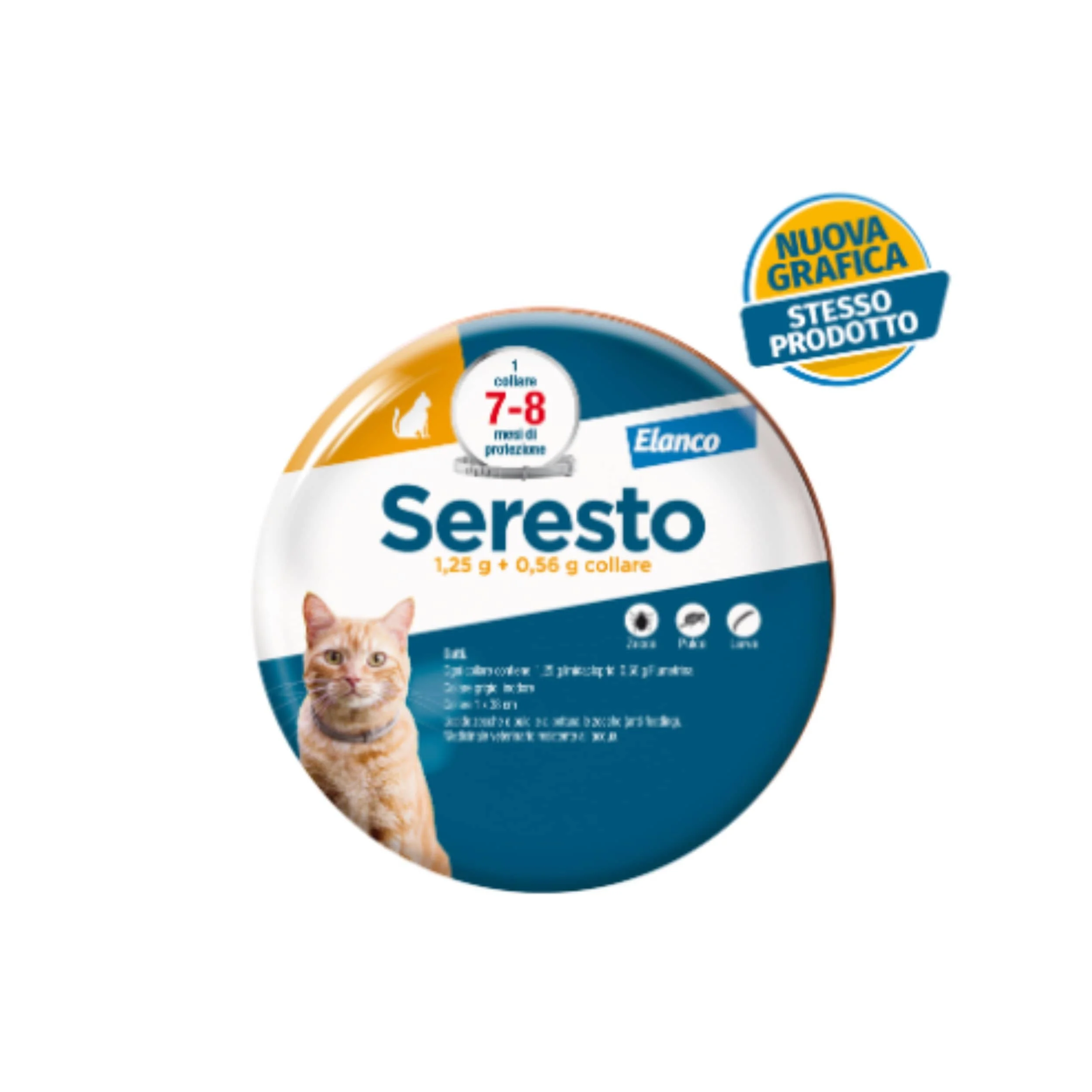 SERESTO Collare Per Gatti 1,25 g+0,56 g