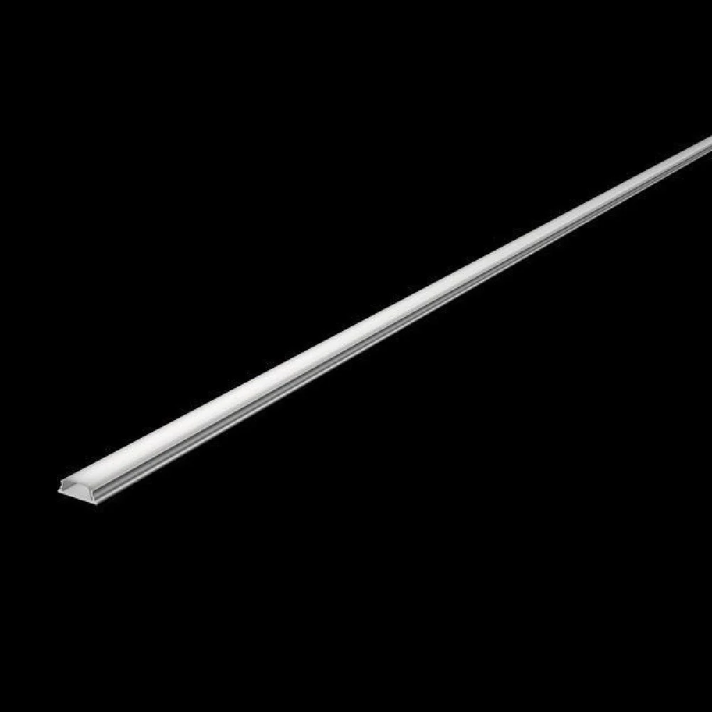 PROFILO BARRA IN ALLUMINIO DA 2 MT INCASSO PER STRIP LED CON COPERTURA AL-19