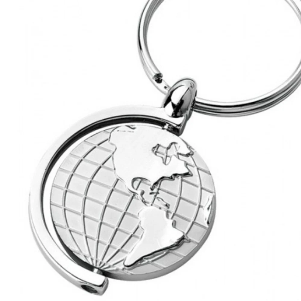 12 PORTACHIAVI PORTA CHIAVE BOMBONIERE SEGNAPOSTO MAPPAMONDO ROTANTE GLOBO TERRA - TrAdE Shop Traesio