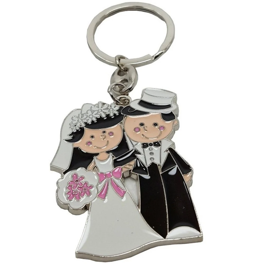 12 PORTACHIAVI SEGNAPOSTO BOMBONIERE CONFETTI MATRIMONIO WEDDING PROMESSA SPOSI - TrAdE Shop Traesio