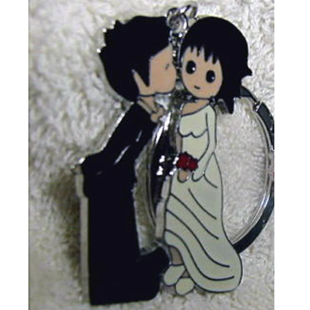 12 PORTACHIAVI SEGNAPOSTO BOMBONIERE CONFETTI SPOSI MATRIMONIO WEDDING PROMESSA - TrAdE Shop Traesio