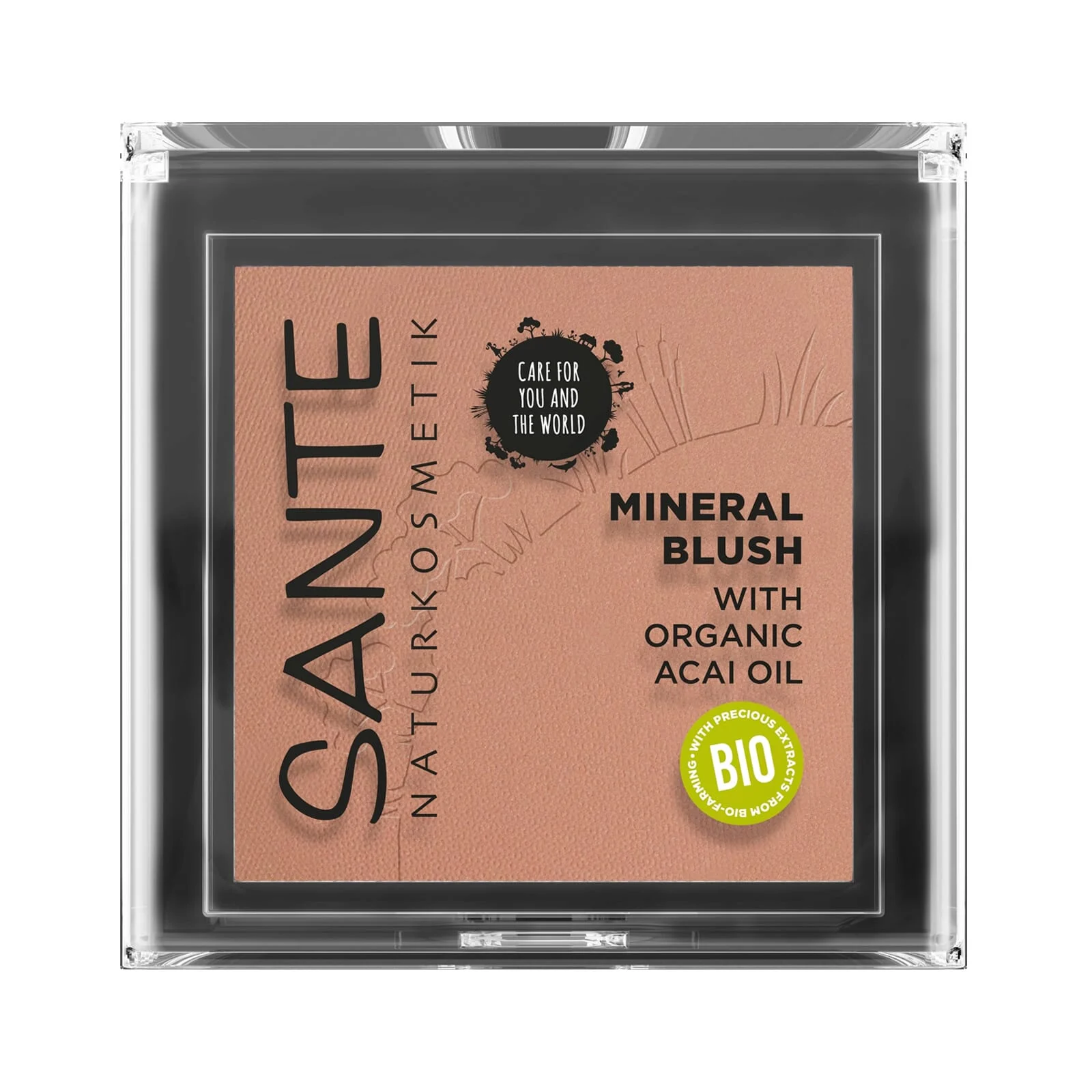 Blush Minerale 02 Coral Bronze Bio - Sante