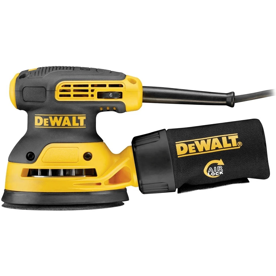 DeWalt DWE6423 Levigatrice Rotorbitale, Potenza 280 Watt - Levigatrici