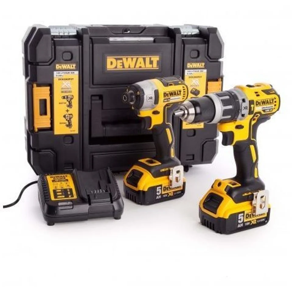 DeWalt Set DCK266P2T Set Utensili A Batteria Trapano e Avvitatore a Impulsi - Altro accessori elettroutensili da giardino
