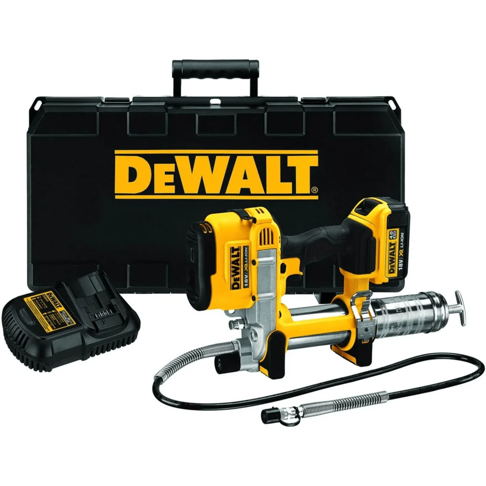 DeWalt DCGG571M1 Ingrassatore 18V 4.0 Ah Luce Led - Pistole a cartuccia e sigillanti