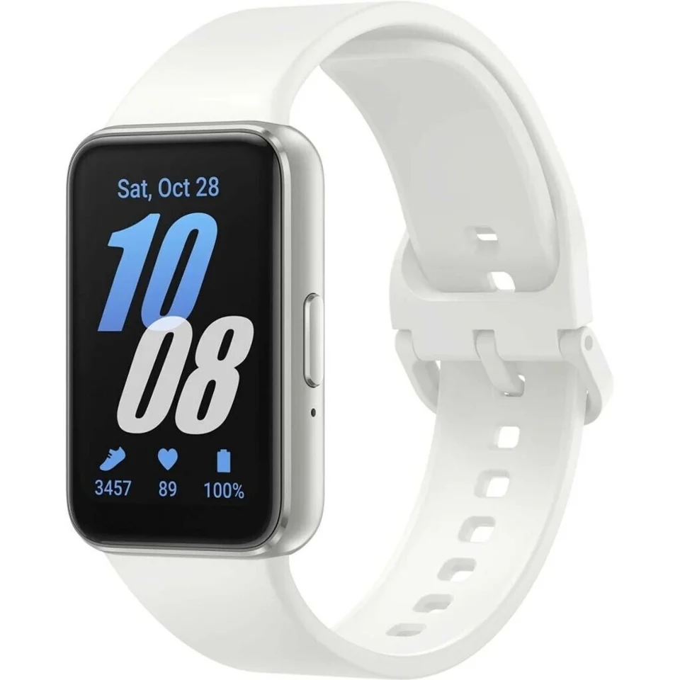 Samsung Galaxy Fit3 Prism Crush White Fitness Tracker - Smartwatch