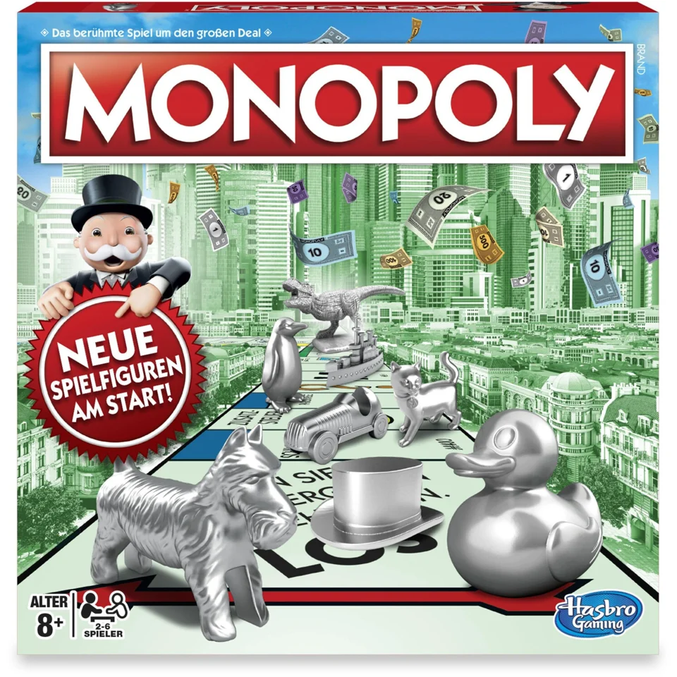 Monopoly Game Hasbro Classico C1009 Gioco da Tavolo - Giochi da tavolo