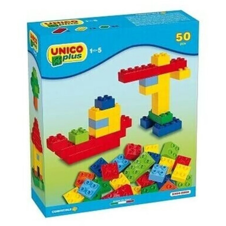 Unico Plus 50pz 8504-0000 Costruzioni Per Bambini