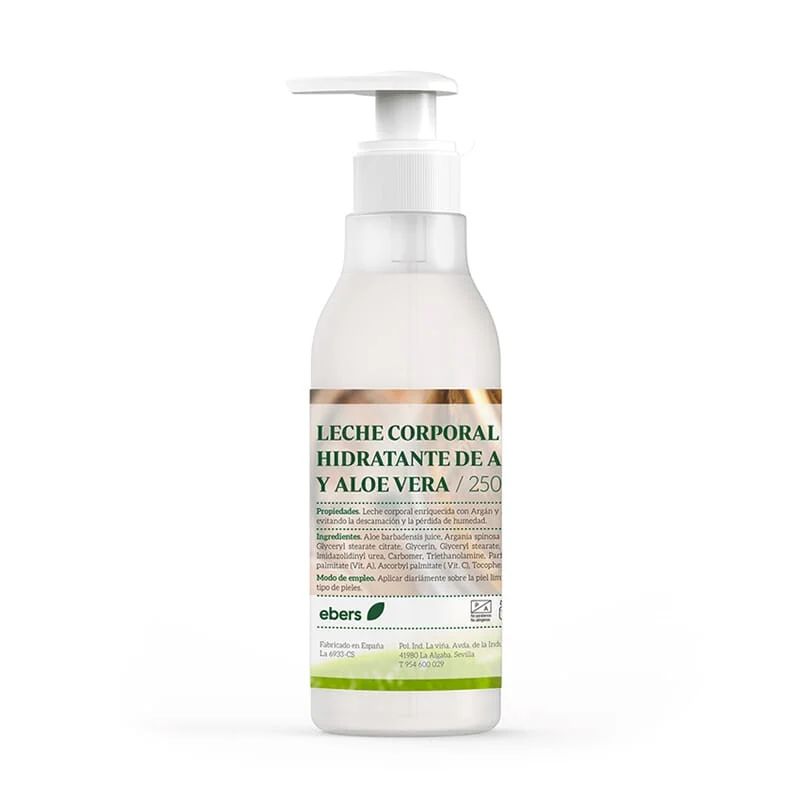 Latte Idratante Argan e Aloe 250 ml - Ebers