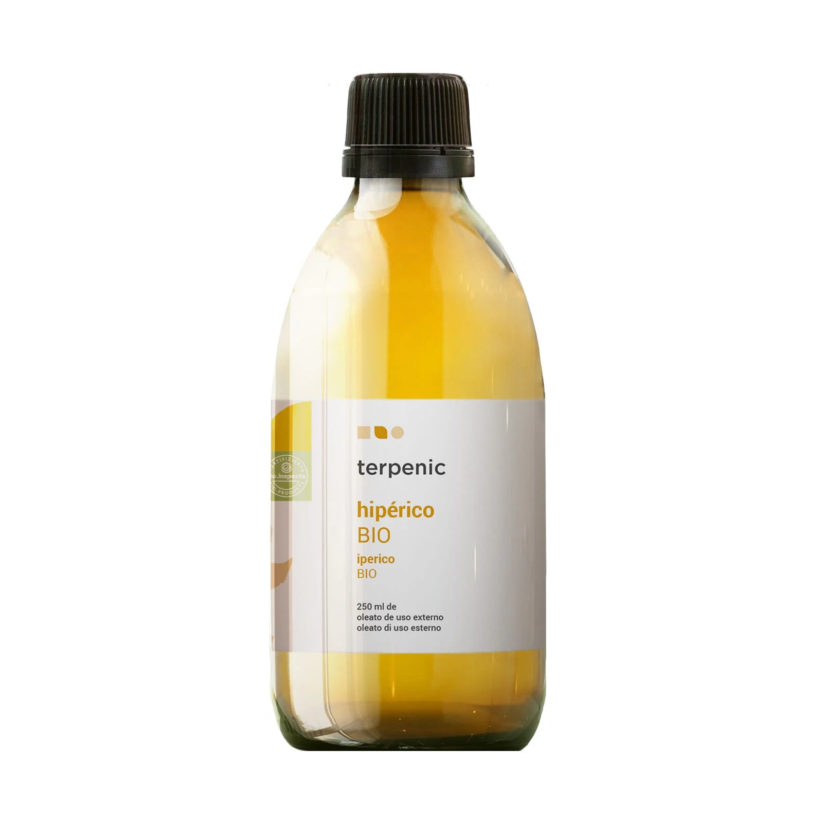 Olio Vegetale Oleato Iperico Bio 250 ml - Terpenic