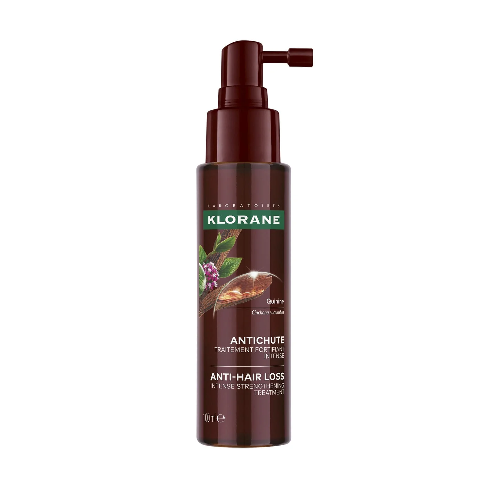 Trattamento intensivo anticaduta al chinino 100 ml - Klorane