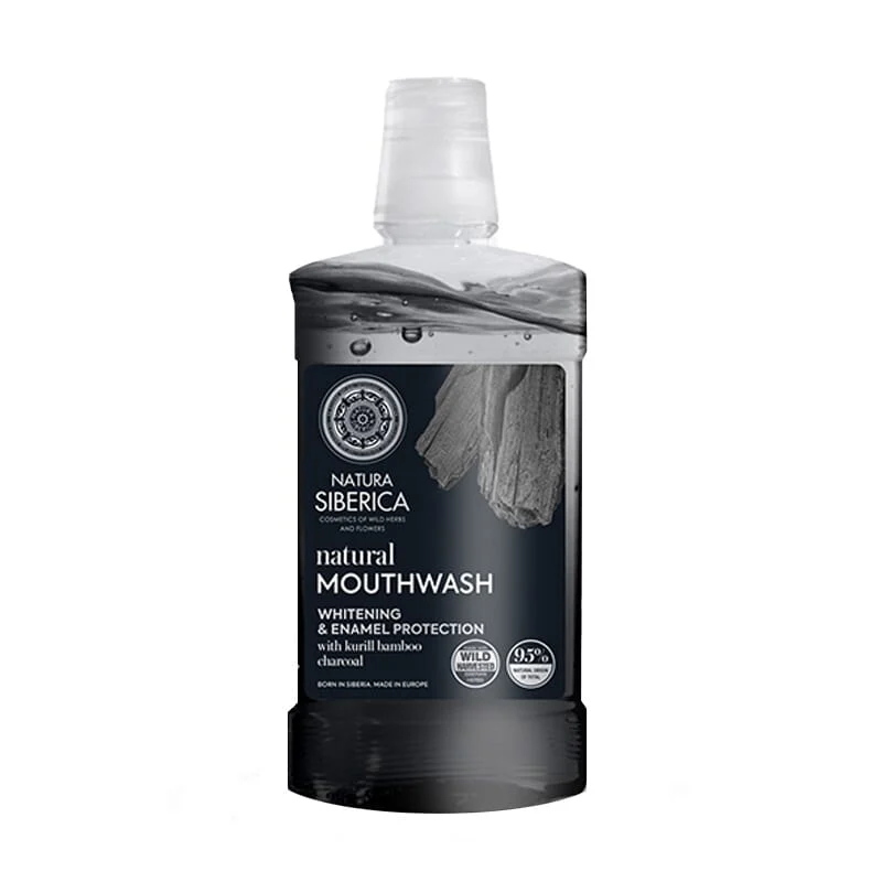 Collutorio Naturale Carbone di Bambù 520 ml - Natura Siberica
