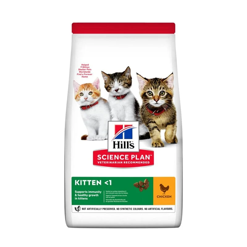 Kitten Alimento per Gattini Pollo 1.5 Kg - Hill's