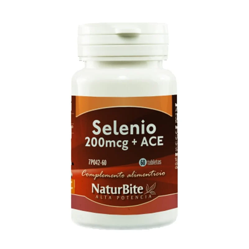 Selenio 200 mcg + Ace 60 Tabs - Naturbite