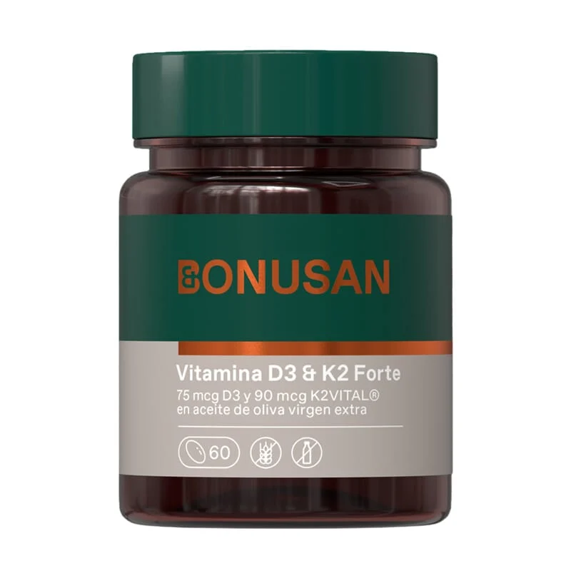 Vitamina D3 & K2 60 Caps - Bonusan