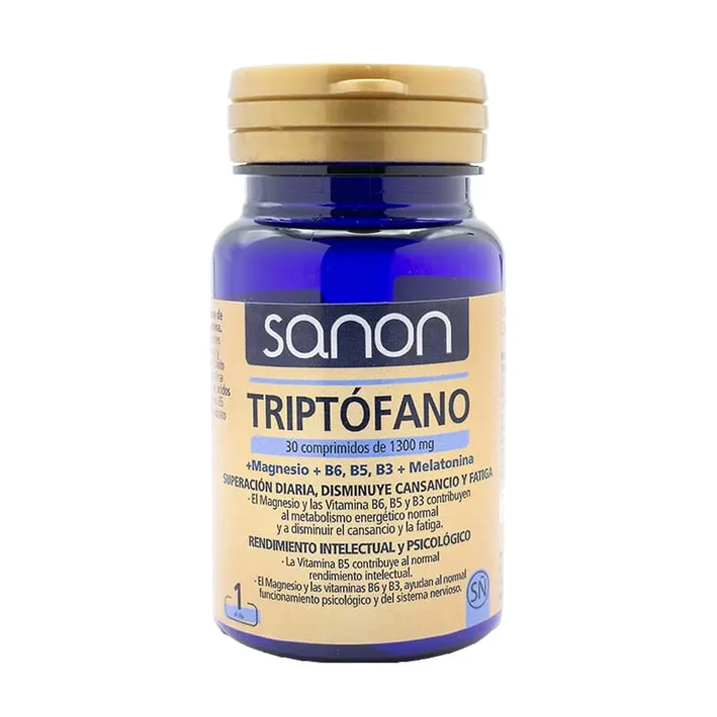 Sanon Triptofano+Magnesio+Vitamine+Melatonina 30 Tabs
