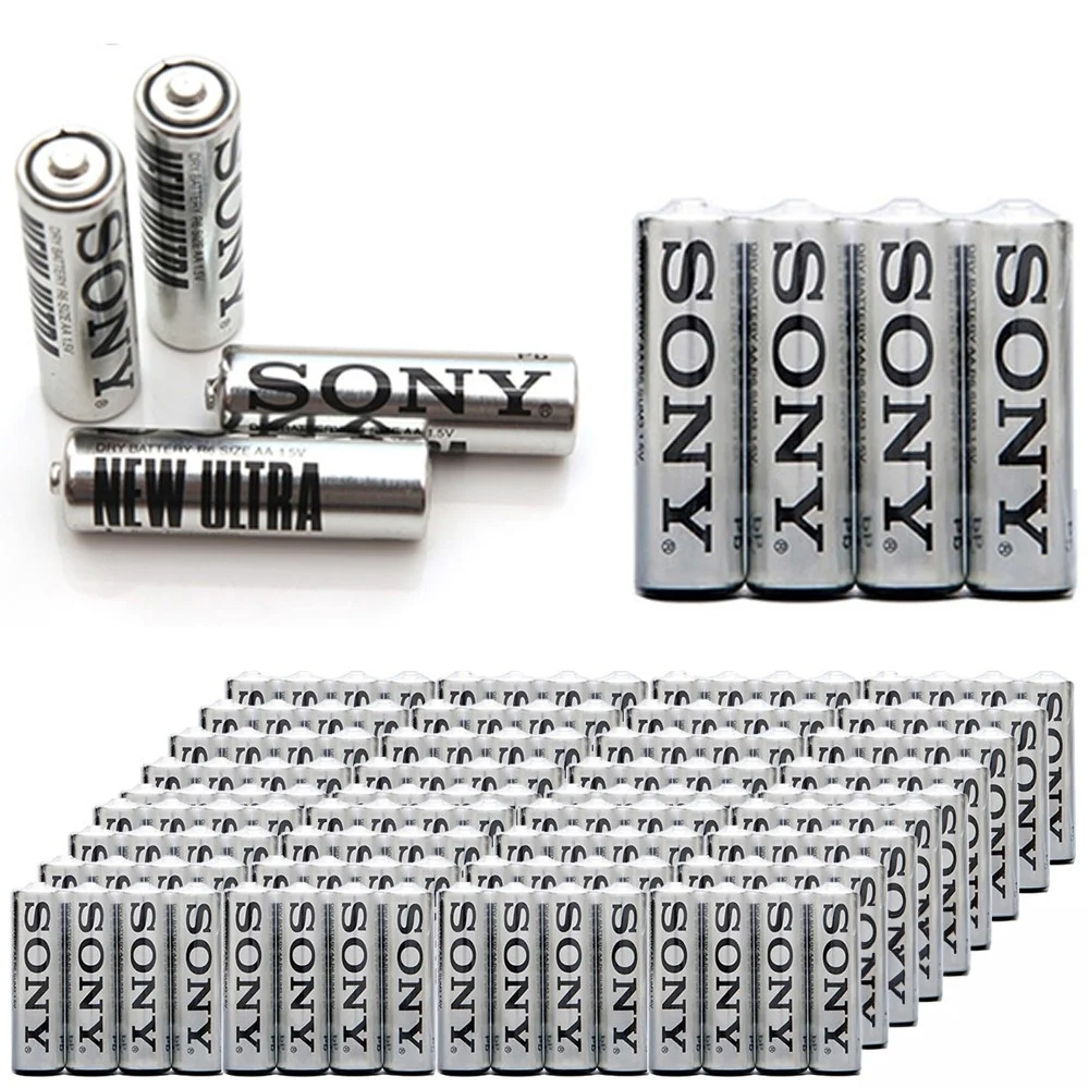 144 X BATTERIE PILE MINISTILO ZINCO CARBON ULTRA HEAVY BATTERIA AAA R3 1,5V - TrAdE Shop Traesio