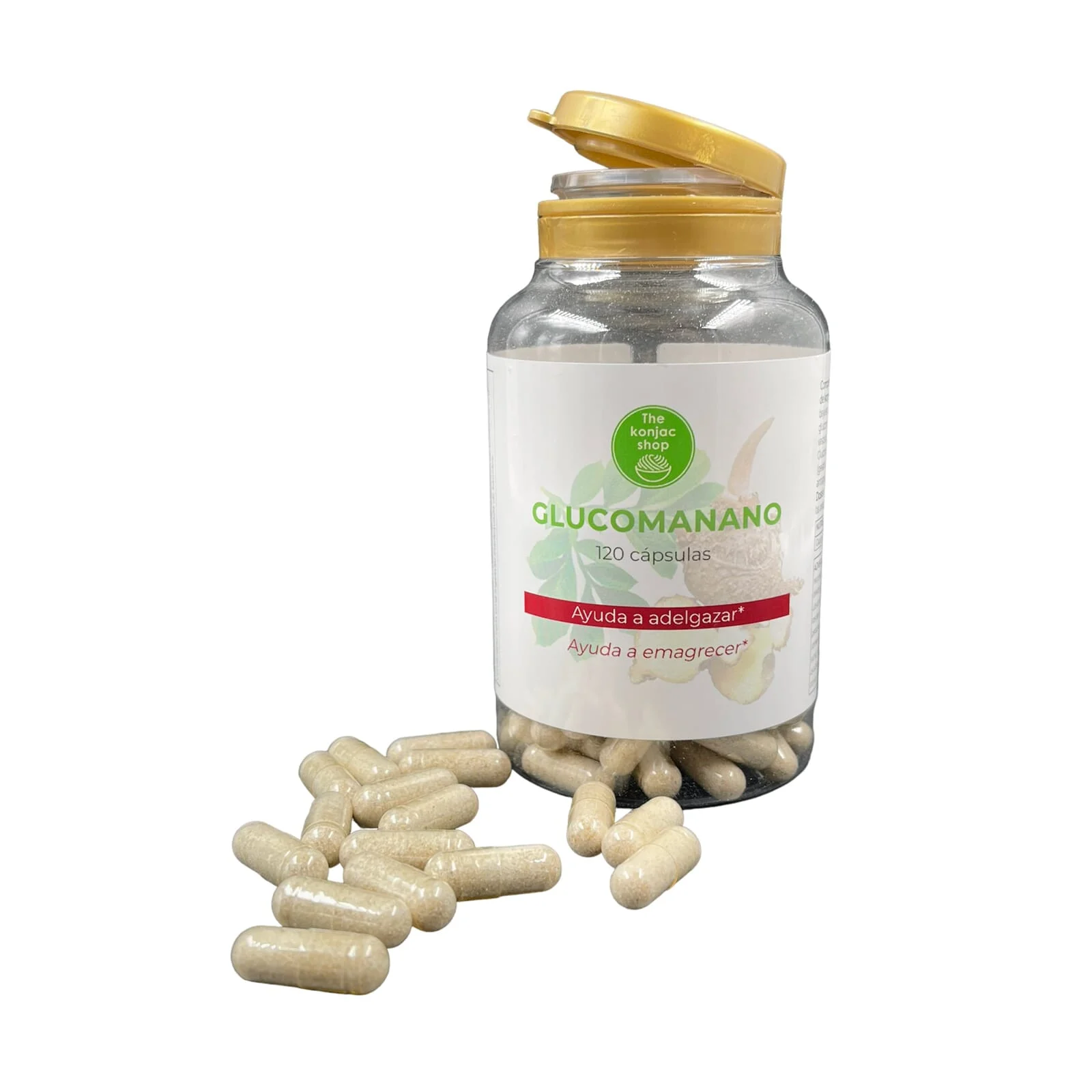 Glucomannano 120 Caps - The Konjac