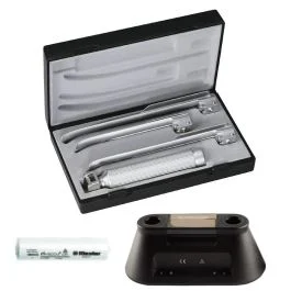 Set laringoscopio ri-standard Miller 2.7V