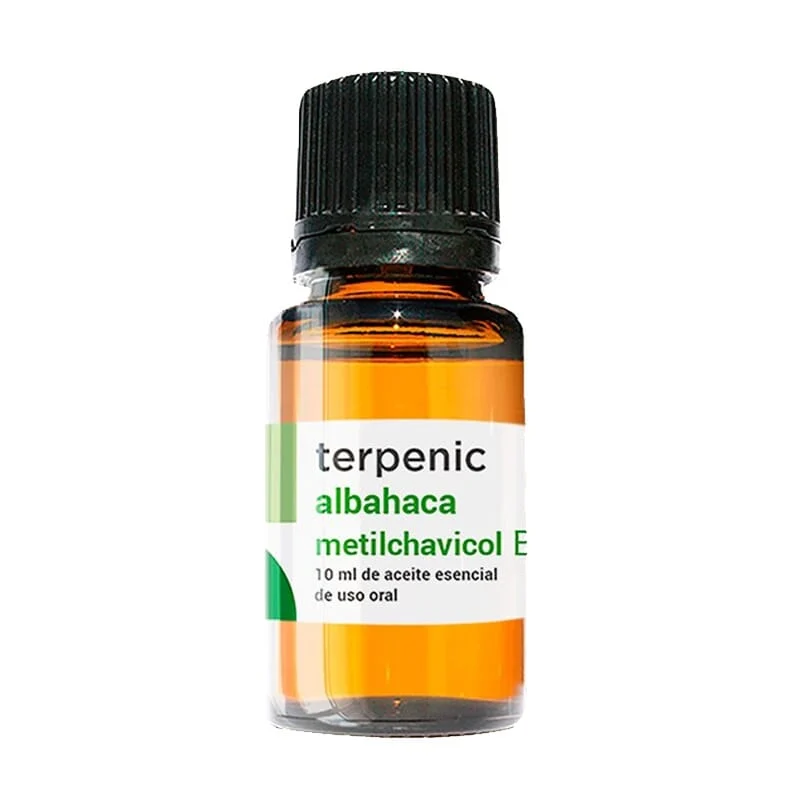Olio Essenziale Basilico Metil Chavicol Bio 10 ml - Terpenic