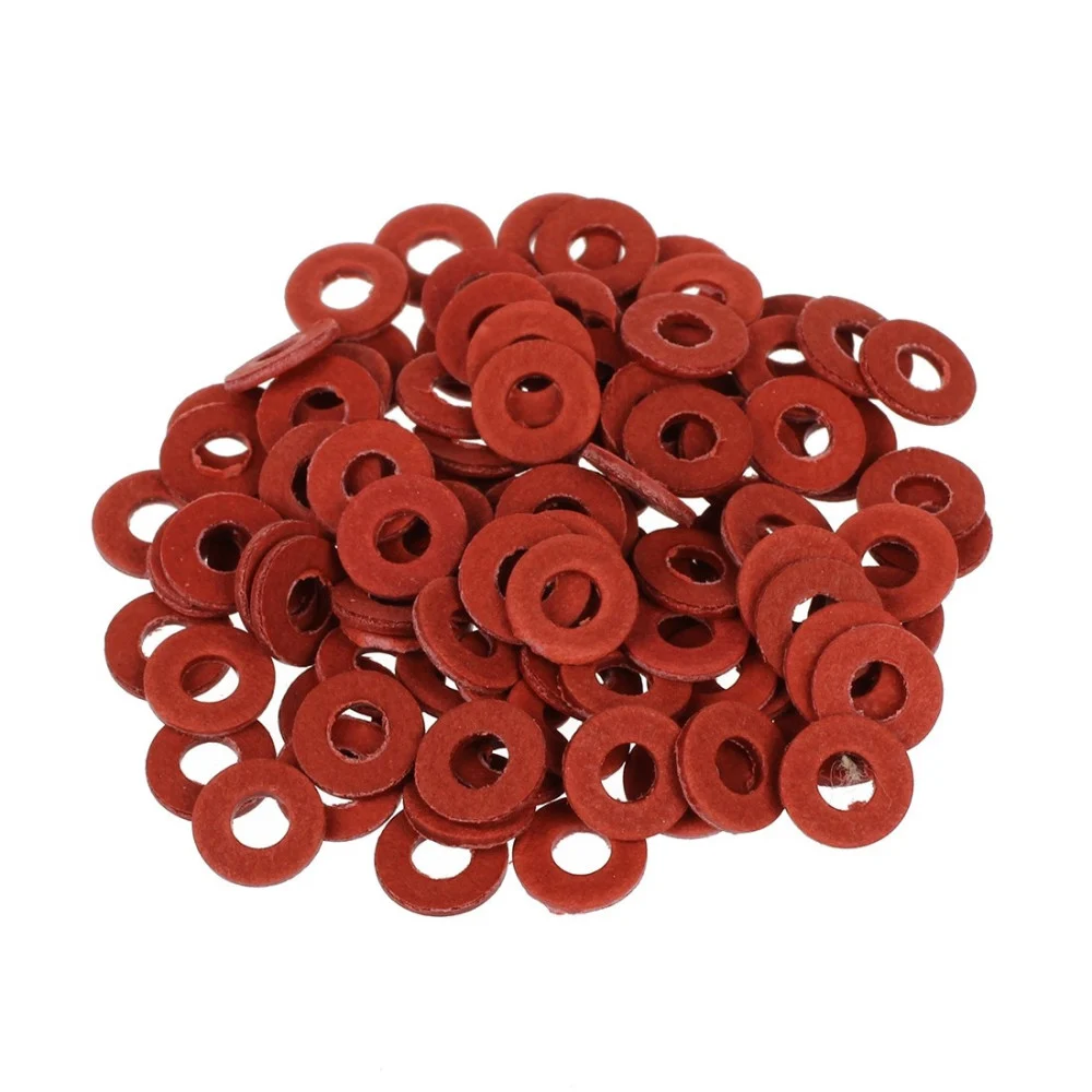 150 PZ GUARNIZIONI COMPRESSE IN FIBRA 14 MISURE DIVERSE ANELLI RONDELLE PIATTE - TrAdE Shop Traesio