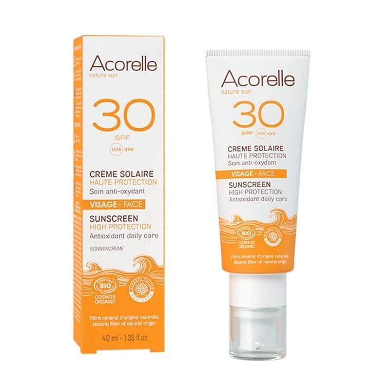 Crema Solare Viso SPF 30 40 ml - Acorelle