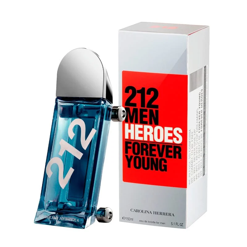 212 Men Heroes EDT 150 ml - Carolina Herrera