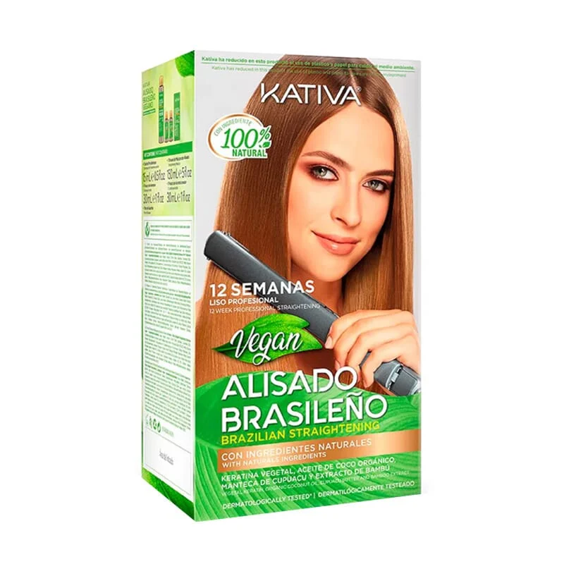 Kit Liscio Brasiliano Vegano 5 Unità - Kativa