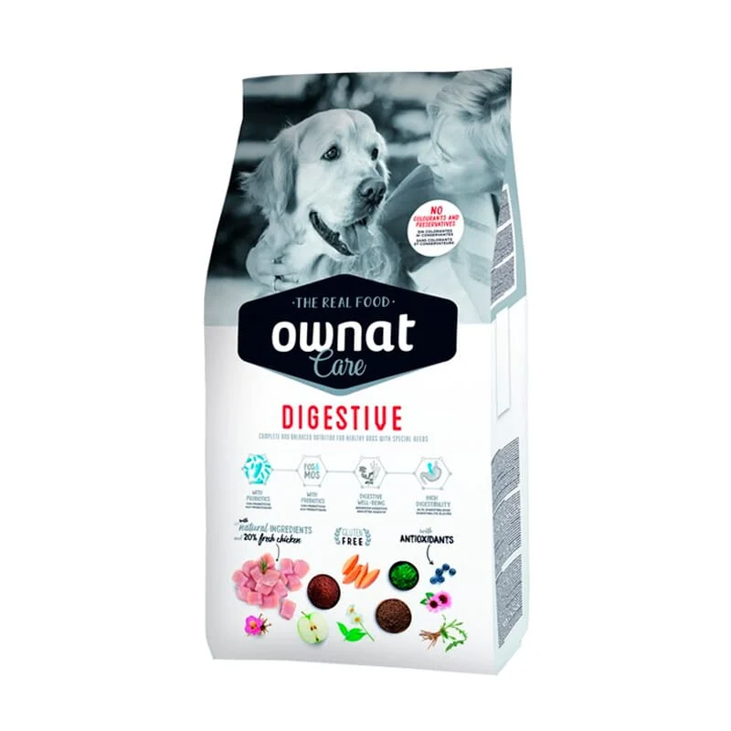 Care Digestive Crocchette per Cani 10 Kg - Ownat