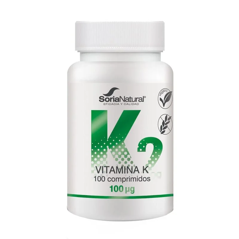 Vitamina K2 100 ug 100 Tabs - Soria Natural